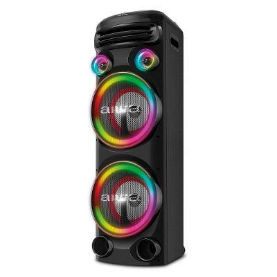 Caixa De Som Aiwa Torre Bluetooth 2300w Aws-t2w-02 Preto Bivolt