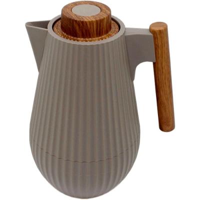 Garrafa Térmica De Mesa Morden Gray Cinza Leite Chimarrão 1l