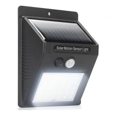 Luminária Solar Led 30 Leds - à Prova D'água - Sensor