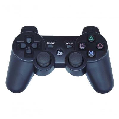 Controle Analógico PS3 Sem Fio Preto Duploshock3 Max-ct1