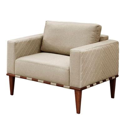 Conjunto 2 Poltronas Bella Castellar Móbile Bege
