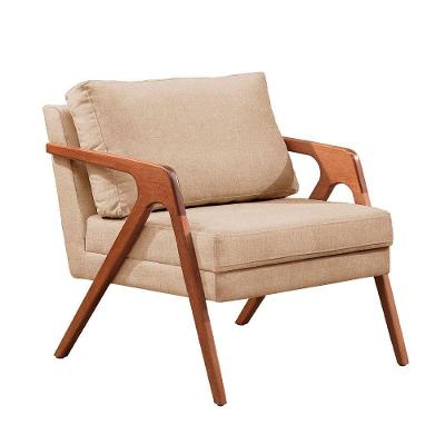 Conjunto 2 Poltronas Mona Castellar Móbile Bege