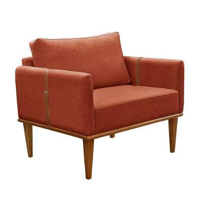 Conjunto 2 Poltronas Milla Castellar Móbile Terracota