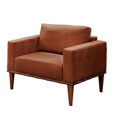Conjunto 2 Poltronas Bella Courino Castellar Móbile Caramelo