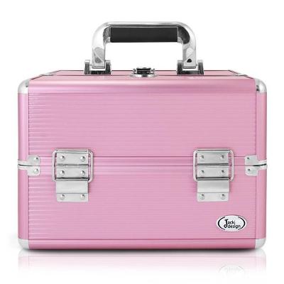 Maleta Profissional De Maquiagem - Rosa