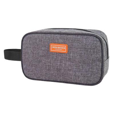 Necessaire C/ Alça Lateral Vibe Cinza - Cinza