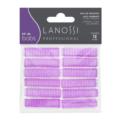 Bob De Cabelo Professional 13Mm Lanossi 12 Unidades