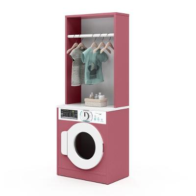Lavanderia De Brinquedo Infantil Busan Branco Rosa