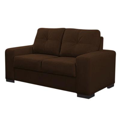 Sofá 2 Lugares 150cm Turim Couro Conhaque