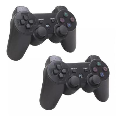 Kit 2 Controles Compatível PS3 Doubleshock Wirelless Sem Fio