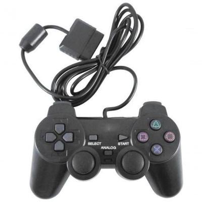 Controle Para Playstation 2 PS2 Com Fio - Cor Preto