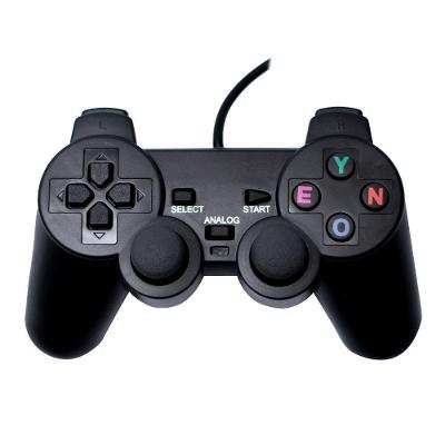 Controle Joystick Para Playstation 2 Preto Analógico Ps2