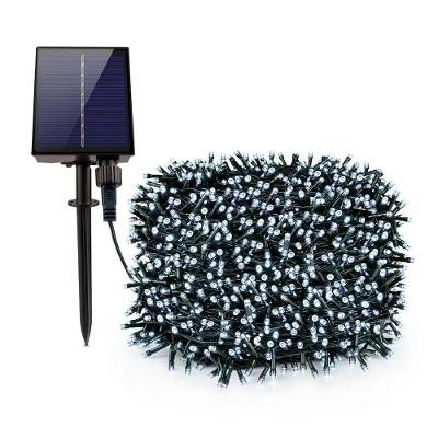 Pisca Fio Leds Solar 1000 Lâmpadas Externa Decoração 100m