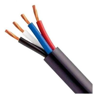 Cabo Pp Preto 4 Vias (4x2,50mm) 100 Metros | Preto 4x2,50mm