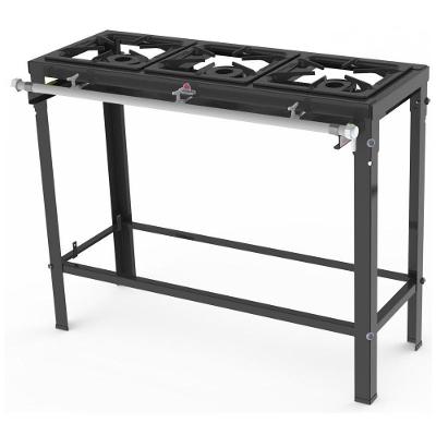 Fogão 3 Queimadores Simples Grelha 32x32 Pms-300 - Progás