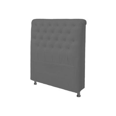 Cabeceira Dama 1,40 Cm Para Cama Box Casal Corino Cinza