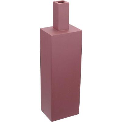 Vaso Decorativo Enfeite Casa Caixa Home&co Resina 35x10x7cm Vermelho