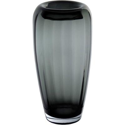 Vaso Decorativo Enfeite Casa Home&co Vidro 25x13x13cm Fume