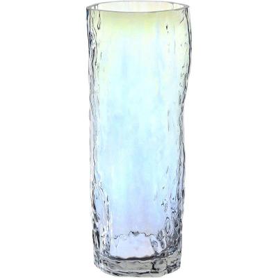 Vaso Decorativo Enfeite Casa Tronco Home&co Vidro 25x10x10cm Transparente