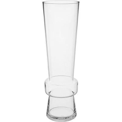 Vaso Decorativo Enfeite Casa Home&co Vidro 49x15x15cm Transparente