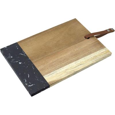 Tábua De Corte Home&co Retangular Madeira 1x30x20cm Natural
