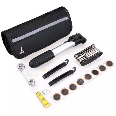 Kit De Ferramentas Bike Lorben Chaves Bomba Remendo Reparo De Pneus