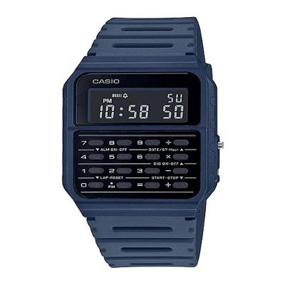 Relógio Casio Calculadora Vintage Ca-53wf-2bdf Azul