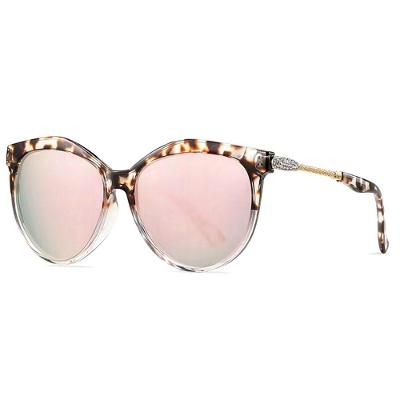 Óculos De Sol Para Mulheres Polarizados Cat Eye Gradiente Rosa