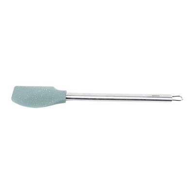 Espátula Aço Inoxidável Base Silicone 33 Cm Verde Linha Duo Brinox Verde
