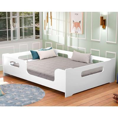 Cama Casal Master MDF Branco