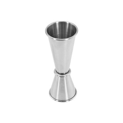 Dosador De Bebida Duplo 25-50 Ml Aço Inoxidável Metálico Brinox Metálico