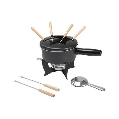 Conjunto Para Fondue 10 Peças Czr Cinza Range