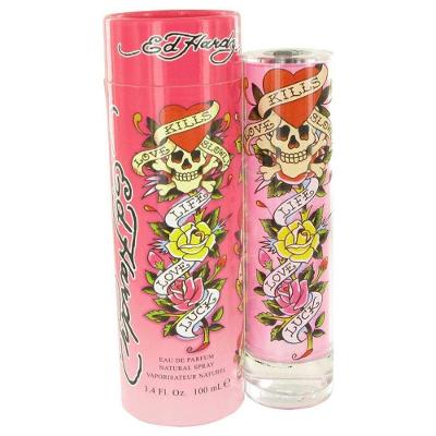 Perfume Feminino Ed Hardy Christian Audigier 100 Ml Eau De Parfum