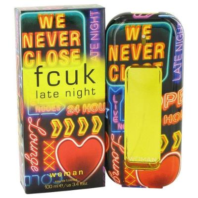 Perfume Feminino Fcuk Late Night French Connection 100 Ml Eau De Toilette