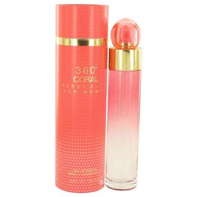 Perfume Feminino 360 Coral Perry Ellis 100 Ml Eau De Parfum