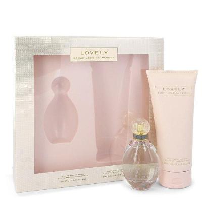 Perfume Femin. Lovely Sarah Jessica Parker 50 Ml Eau De Parfum + 200 Ml Loção Corporal