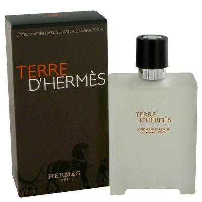 Perfume-col. Masc. Terre D'hermes Hermes 100 Ml Pós Barba Loção