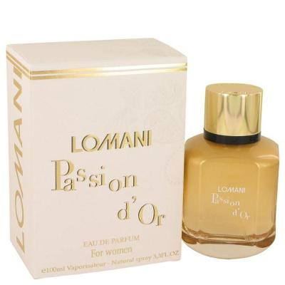 Perfume Feminino Passion D'or Parfum Lomani 100 Ml Eau De Parfum
