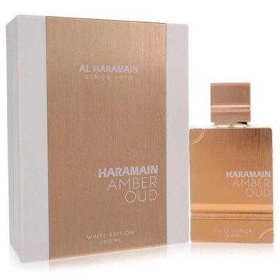 Col. Masculino Al Haramain Amber Oud White Edition 100 Ml Eau De Parfum