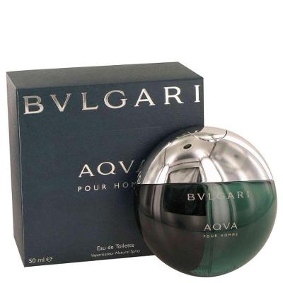 Perfume-col. Masc. Aqua Pour Homme Bvlgari 50 Ml Eau De Toilette