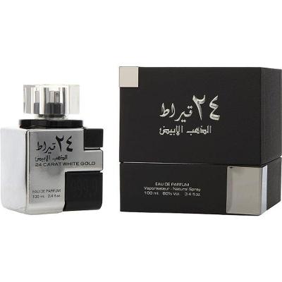 Perfume Unisex Lattafa 24 Carat White Gold Eau De Parfum 100 Ml