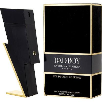 Perfume Masculino Ch Bad Boy Carolina Herrera Eau De Toilette Spray 100 Ml