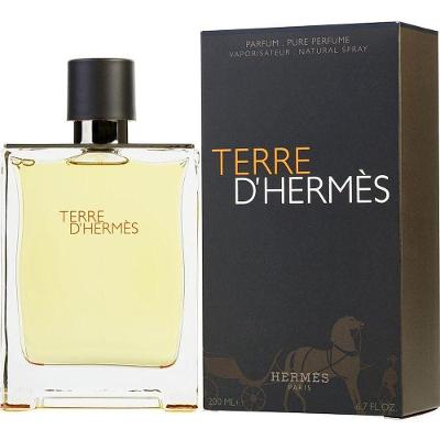 Perfume Masculino Terre D'hermes Hermes Parfum Spray 200 Ml