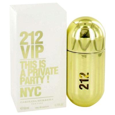 Perfume Feminino 212 Vip Carolina Herrera 50 Ml Eau De Parfum
