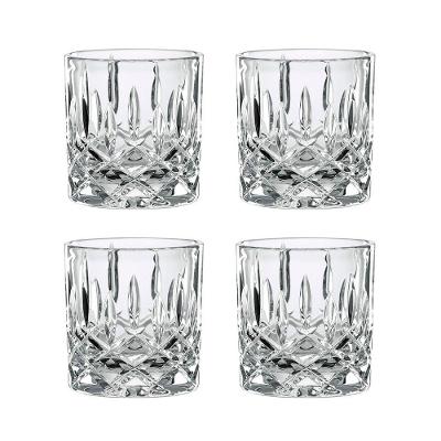 4 Copos Baixos Noblesse Em Vidro Cristal 245ml Nachtmann