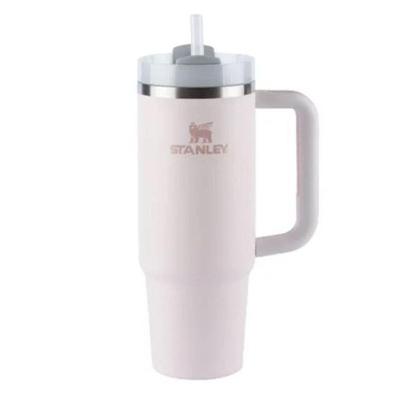 Garrafa Térmica Quencher 2.0 Rose Quartz 887ml Stanley Rosa Claro