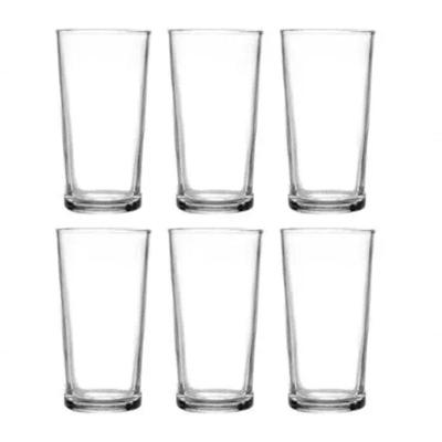 Jogo Copos Vidro Cristal Viena 6 Peças 245ml