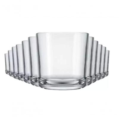 Jogo 6 Copos Vidro Bar Roks 265ml