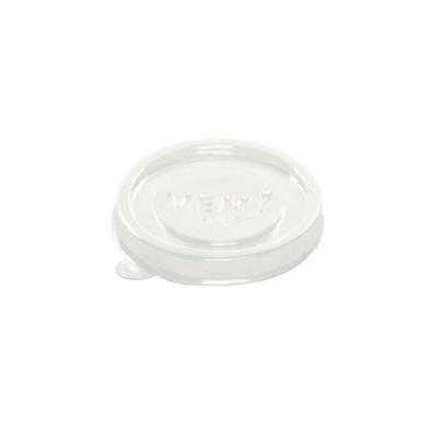 Tampa Descartável Para Ramequim 90ml Natural Em Pvc Vem