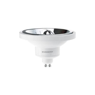 Lâmpada Led Save Energy Ar111 10º 12w Gu10 Alto Irc 90 Bivolt 2700k Luz Amarela Se-105.1408